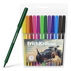 Фломастеры 12цв 62989 Road Beast ErichKrause
