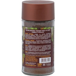 Экологика. Горячий Шоколад без сахара 125 гр. стекл.банка