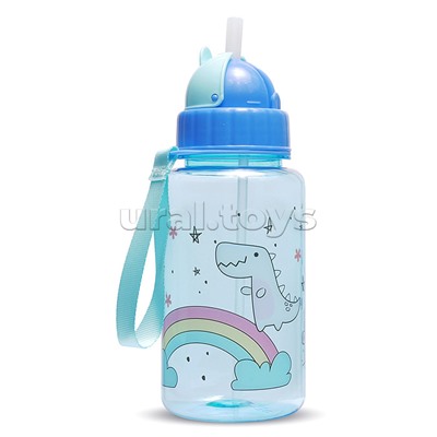 Бутылка "Динозаврик на радуге" 450 мл.