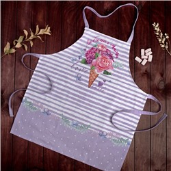 Фартук «Этель. Любимая мама», 60×65 см, 100% хлопок, репс 190 г/м²