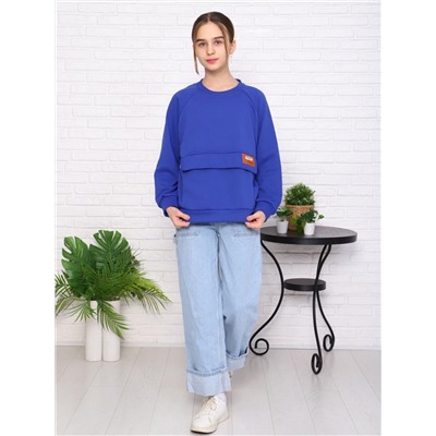 Толстовка "Кнопа" (Василек)