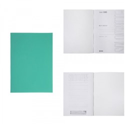 Тетрадь А4  48л клетка soft-touch "SoloMatte. Аквамарин" (092938) Хатбер