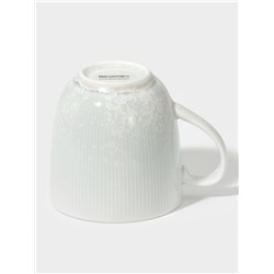 Кружка Magistro Willow, 350 мл, фарфор, голубая
