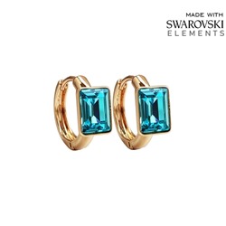 Серьги с кристаллами Swarovski