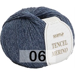 Пряжа Сеам Tencel Merino