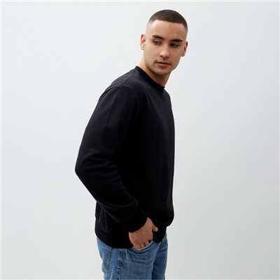 Джемпер мужской MINAKU: Basic line MAN, размер 44, чёрный