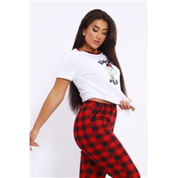 Пижама женская 24287 (Красный)