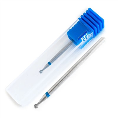 Nail Art Фреза алмазная шарик, синий 14351