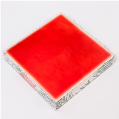 Коробка с PVC крышкой, «С Новым годом», 16×16×3 см