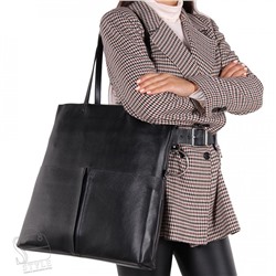 Сумка женская кожаная 3718G black Vitelli Grassi