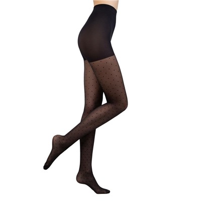 Колготки женские CONTE DOTS SLIM Колготки в точку с утягивающими шортиками