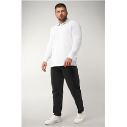 Мужской базовый лонгслив-поло Happyfox