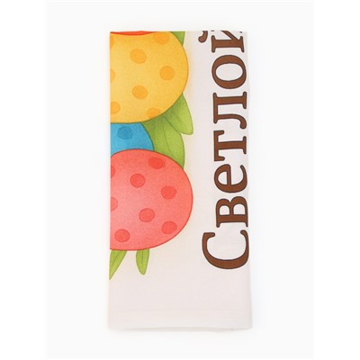 Салфетка пасхальная на стол «Пасхальный кролик» 65×65 см