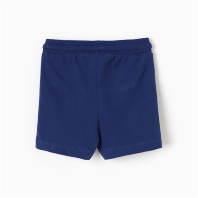 Шорты для девочки, цвет темно-синий, рост 74 см