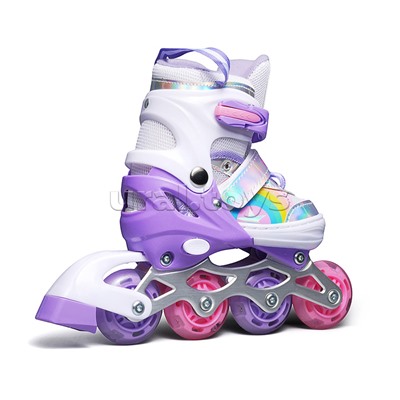 Ролики детские, размер M (цвет фиолетовый)