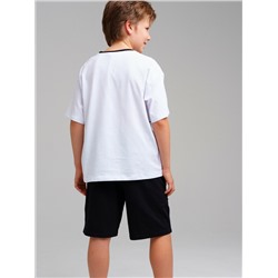 Комплект трикотажный для мальчиков: фуфайка (футболка), шорты