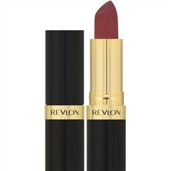Revlon, Помада Super Lustrous, кремовая, оттенок 130 «Розовый бархат», 4,2 г