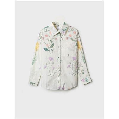 Рубашка текстильная для девочек