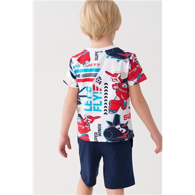 Шорты трикотажные для мальчиков, 2 шт в комплекте PLAYTODAY, 1239648