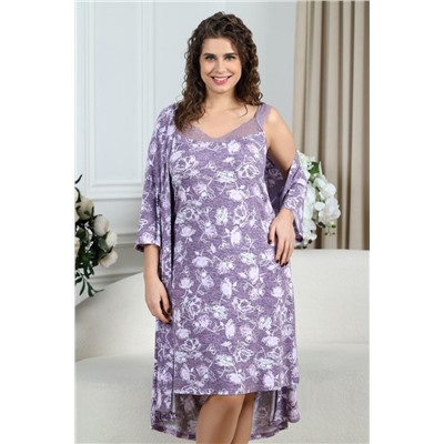 Ночная сорочка Фрезия-3 (Лиловый)