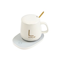 УЦЕНКА Кружка с подогревом LSK-1501, от USB, 16 Вт, белая