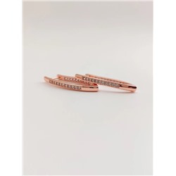 Серьги "Милесса с цирконами"