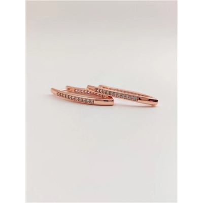 Серьги "Милесса с цирконами"