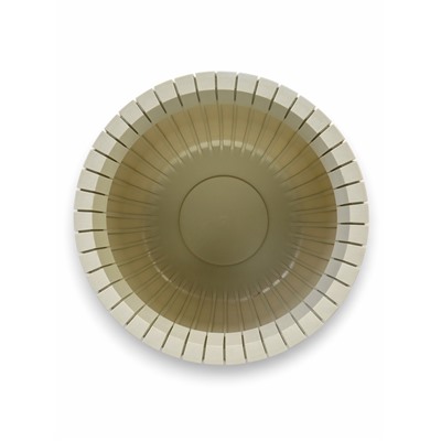 Кашпо для цветов «Шато», 23.5 л, d=38 см, h=30 см, пластиковое, белое