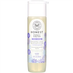 The Honest Company, Truly Calming Shampoo + Body Wash, Lavender, 10.0 fl oz (295 ml)