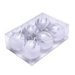 Набор новогодних украшений "Зимняя сказка" (6шт х 6см)