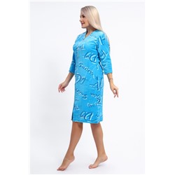 Халат 01 Бренд Rozhkova KV (Голубой)
