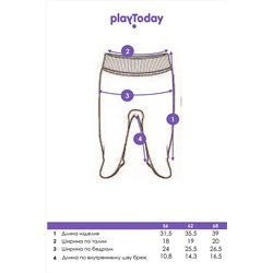 Ползунки, 2 шт. PLAYTODAY, 1121472