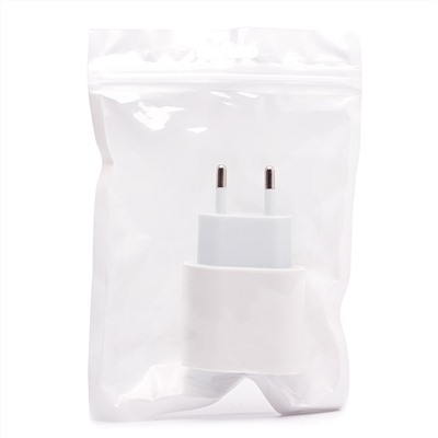 Адаптер Сетевой - MHJ83ZM/A (тех.уп) Type-C 3A/20W (C) (white)