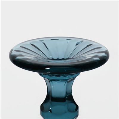 Бокал для шампанского Magistro «Круиз», 160 мл, 7×20 см, стекло, синий