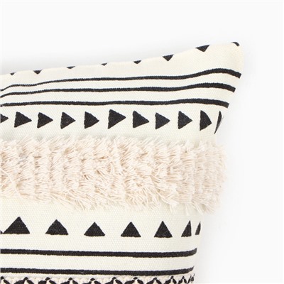 Наволочка декоративная Этель бохо Line 45×45 см, хлопок