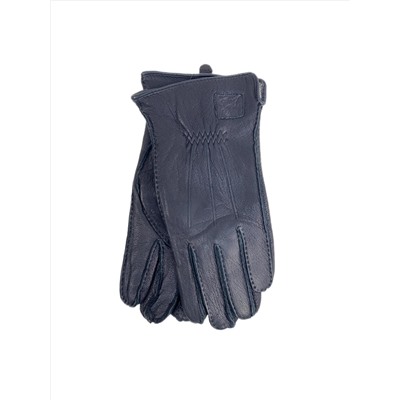 Перчатки мужские из натуральной кожи цвет черный