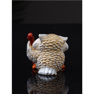 Фигурка полистоун «Сова с виолончелью», 5.7×5.1×6.2 см