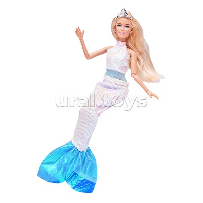 Кукла София, 29 см, Русалка (руки и ноги сгиб., аксесс.) в коробке