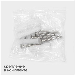 Полка для ванной угловая Stölz Loft basic, стекло