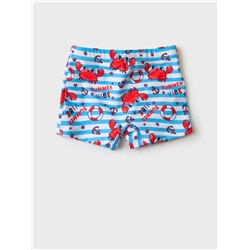 Плавки-шорты детские трикотажные для мальчиков, средней длины