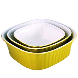 29597 Набор блюда керамика 3 пр LR (х6)