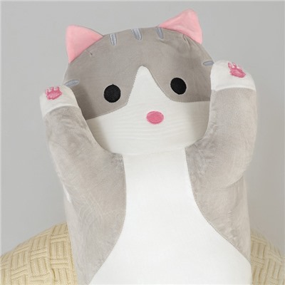 Мягкая игрушка без наполнителя «Котик», 130 см, цвет серый