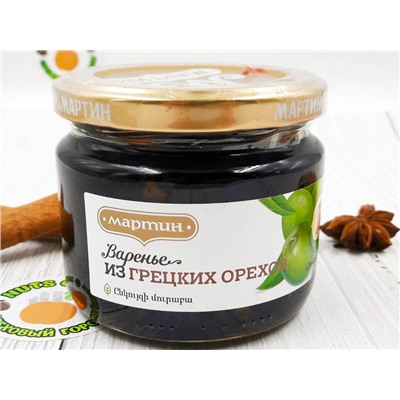 Варенье из грецких орехов
