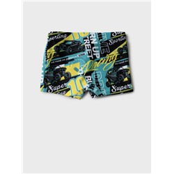 Плавки-шорты трикотажные для мальчиков, средней длины