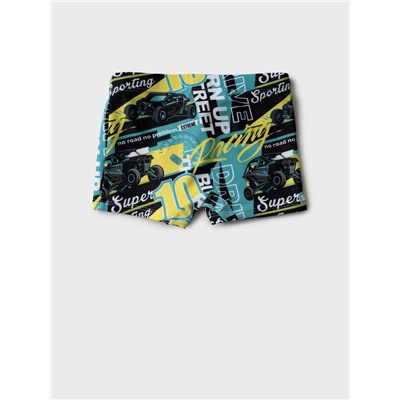 Плавки-шорты трикотажные для мальчиков, средней длины