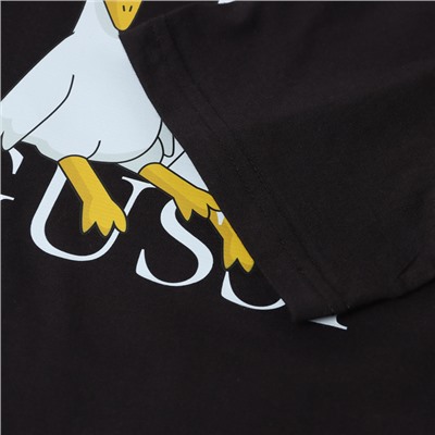 Пижама женская (футболка, брюки) KAFTAN Gussi, размер 40-42, чёрная