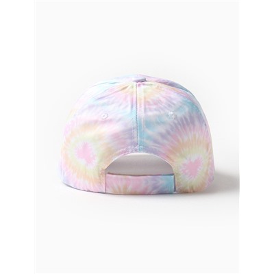 Кепка для девочек MINAKU Tie-dye, сиреневая, размер 52