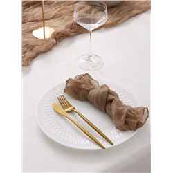 Набор салфеток сервировочных «Этель» Ethereality, 6 шт., 50×50 см, бежевый