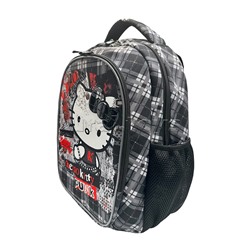 Рюкзак облегченный Hello Kitty с анатомической спинкой, 2 отделения на молнии, р-р 40*32*16 см