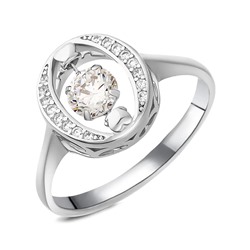 Кольцо, куб.циркон., BY-3179